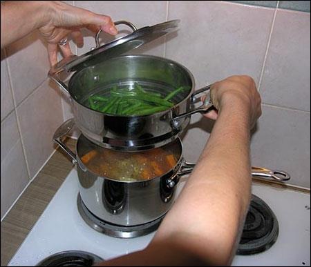 Các phương pháp chế biến món ăn từ rau xanh