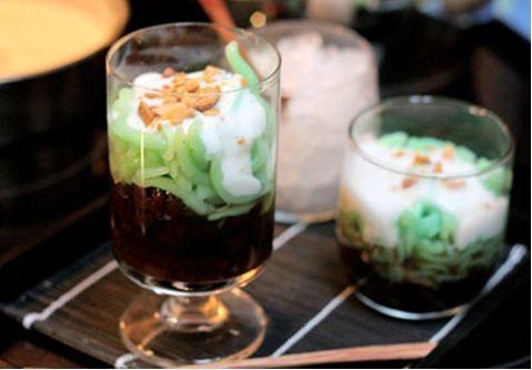 Chè đậu đỏ bánh lọt