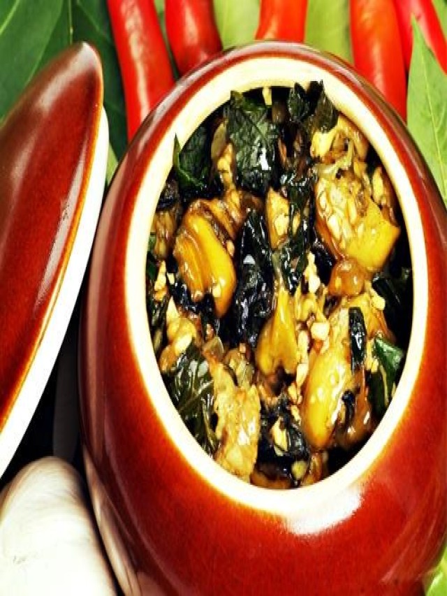 Ốc nấu chuối đậu: Món ăn dân dã miền Bắc đậm chất hương vị